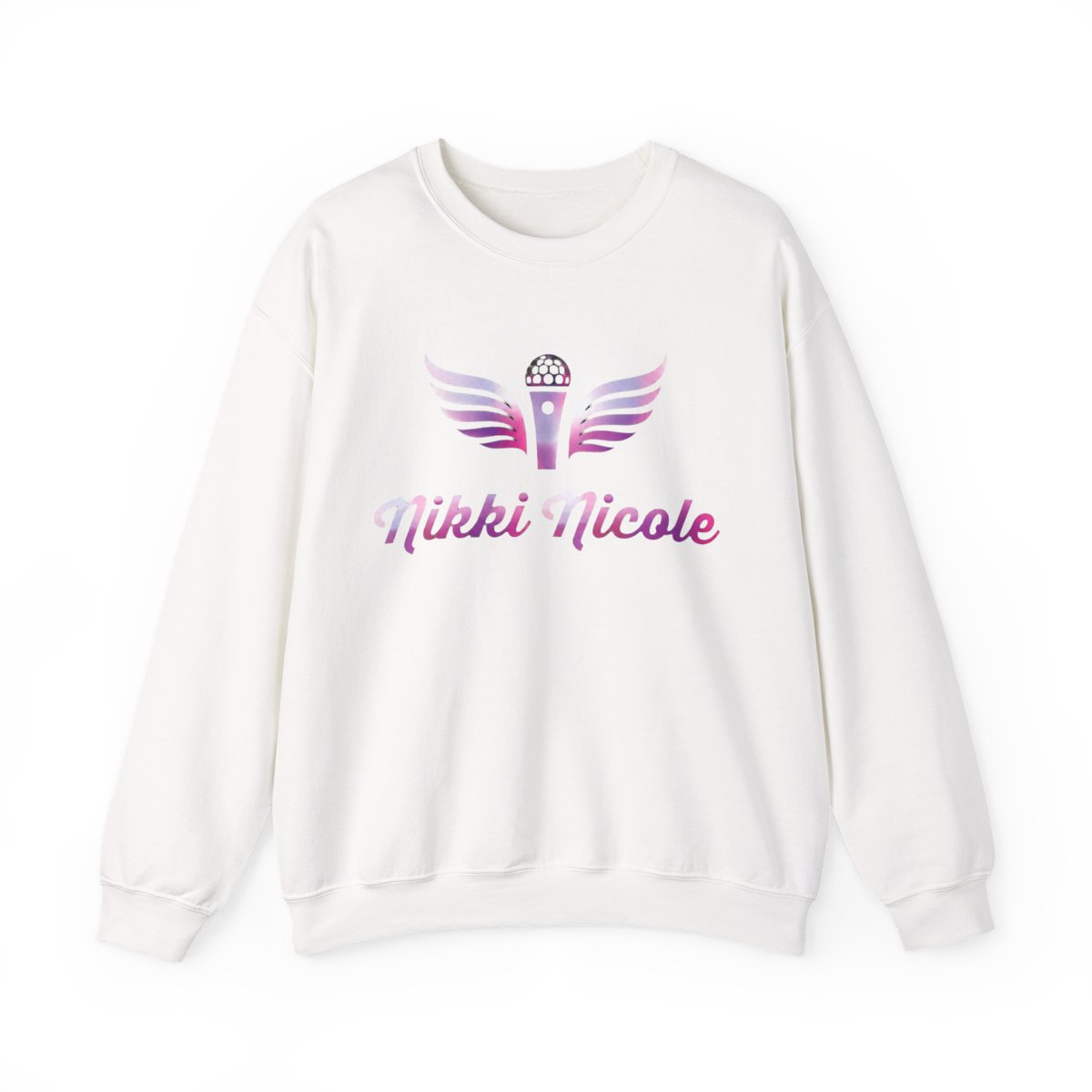 Nikki Nicole Purple Signature Logo Sweatshirt